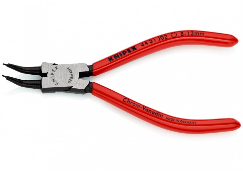 Pince pour circlips intérieurs Alésage de 8 à 13mm - 140mm à 45° - Gainage PVC - Knipex - 4431J02