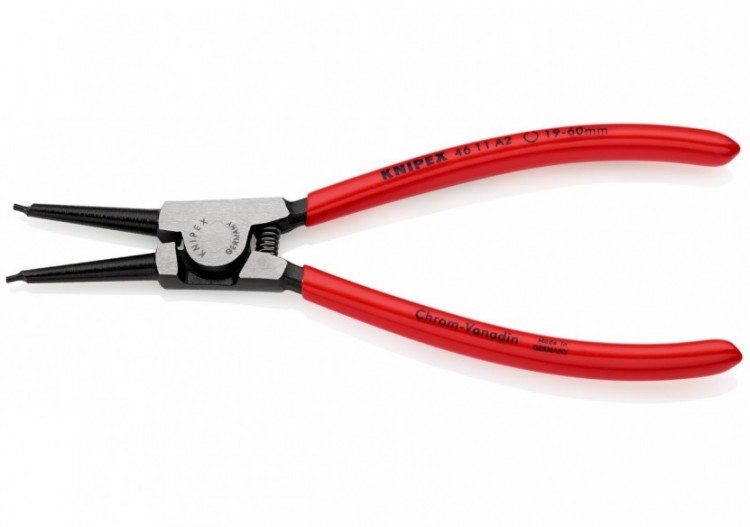 Pince pour circlips extérieurs Arbre de 19 à 60mm - Gainage PVC - 180mm - Knipex - 4611A2 2