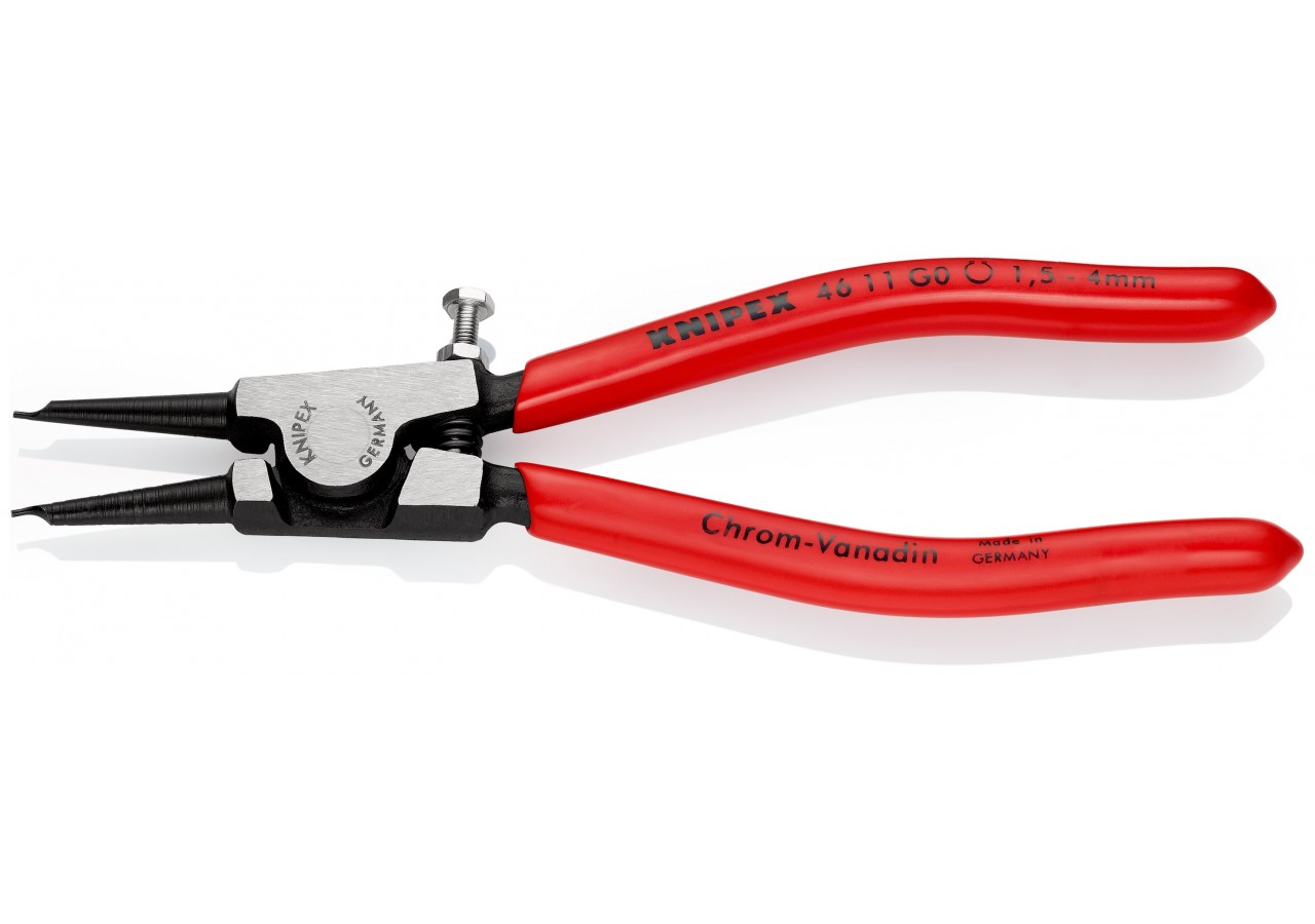 Pince collier d'étranglement d'Arbre de 1,5 à 4mm - Gainage PVC - 140mm - Knipex - 4611G0