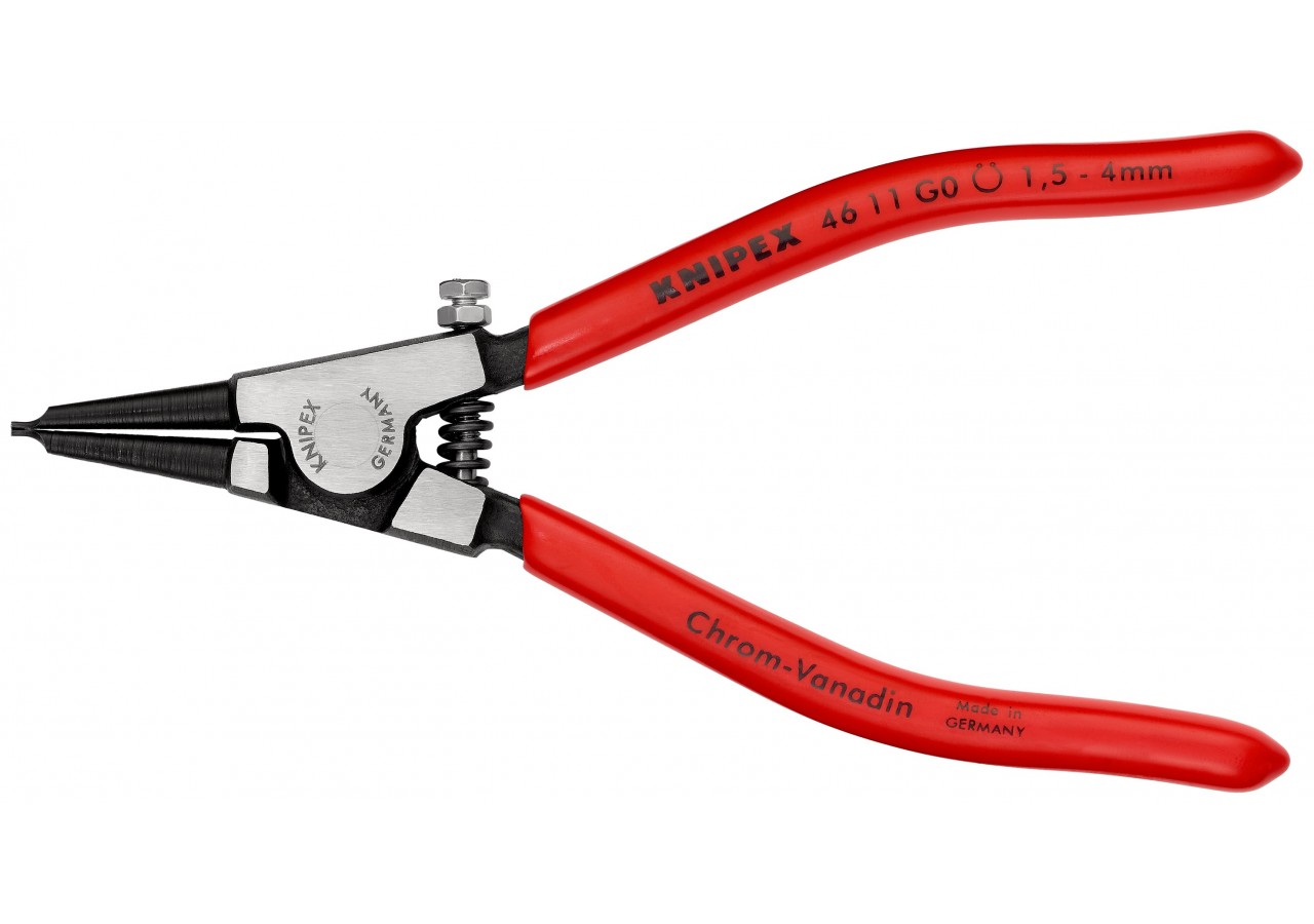 Pince collier d'étranglement d'Arbre de 1,5 à 4mm - Gainage PVC - 140mm - Knipex - 4611G0