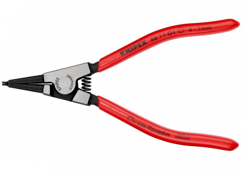 Pince collier d'étranglement d'Arbre de 4 à 7mm - Gainage PVC - 140mm - Knipex - 4611G1