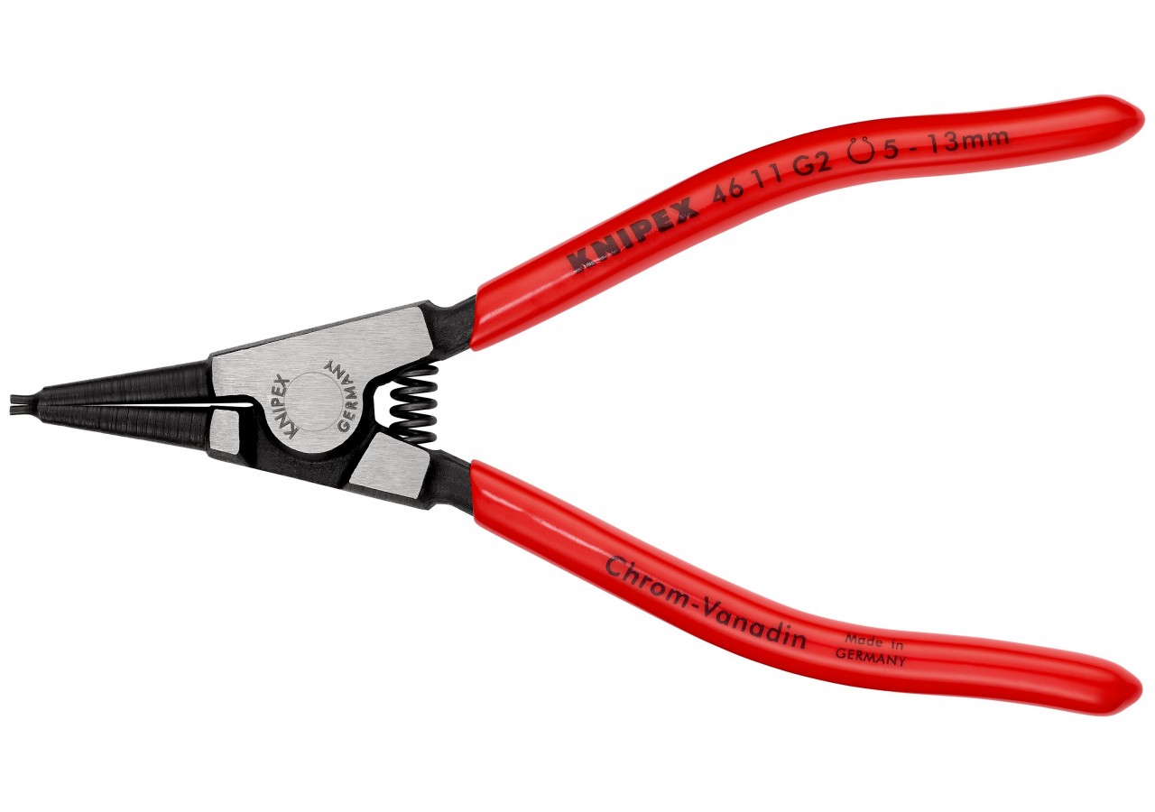 Pince collier d'étranglement d'Arbre de 5 à 13mm - Gainage PVC - 140mm - Knipex - 4611G2