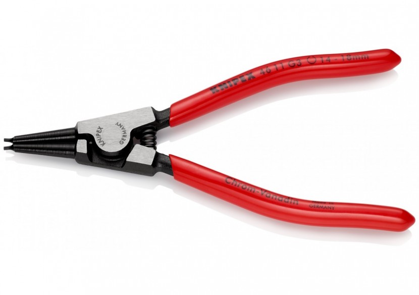 Pince collier d'étranglement d'Arbre de 14 à 18mm - Gainage PVC - 140mm - Knipex - 4611G3