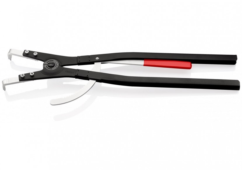 Pince pour circlips extérieurs d'Arbre de 122 à 300mm - 570mm 90 ° - Epoxy noir - Knipex - 4620A51