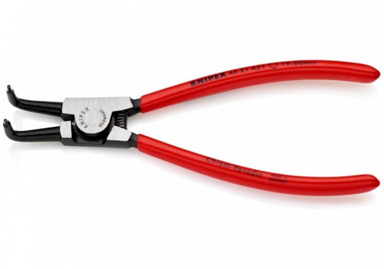 Pince pour circlips extérieurs d'Arbre de 19 à 60mm - 170mm à 90° - Gainage PVC - Knipex - 4621A21 2