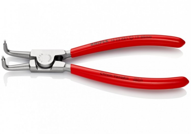 Pince pour circlips extérieurs d'Arbre 19 à 60mm - 170mm 90° Gaines PVC Chromée - Knipex - 4623A21 2