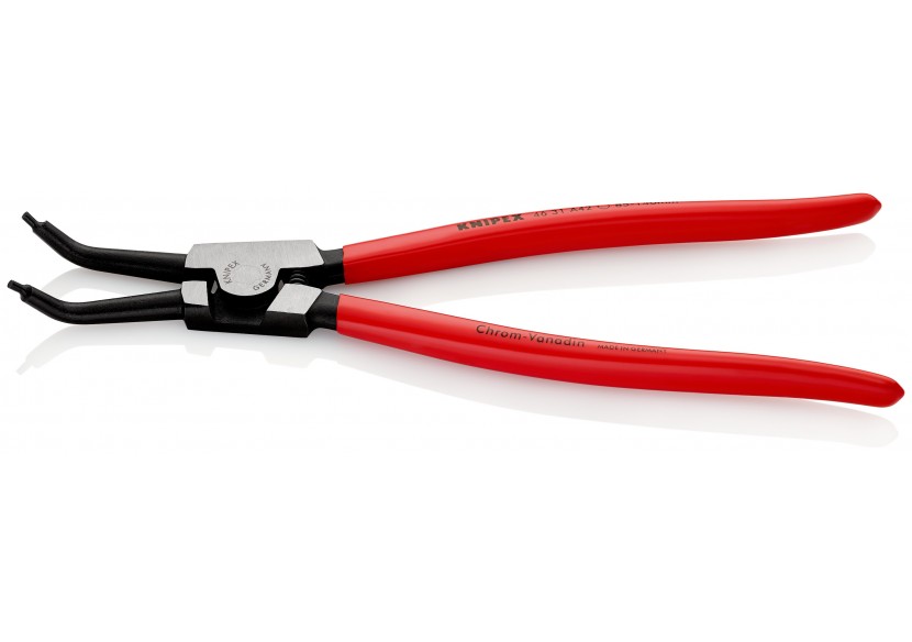 Pince pour circlips extérieurs d'Arbre de 85 à 140mm - 310mm 45° - Gainage PVC - Knipex - 4631A42 Pince pour circlips extérieurs d'Arbre de 85 à 140mm - 310mm 45° - Gainage PVC - Knipex - 4631A42