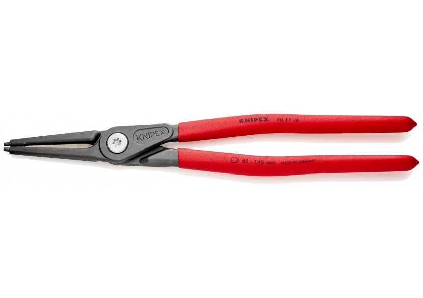 Pince de précision pour circlips intérieurs de 85 à 140mm - 320mm - Gainage PVC - Knipex - 4811J4