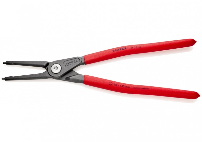 Pince de précision pour circlips intérieurs de 85 à 140mm - 320mm - Gainage PVC - Knipex - 4811J4