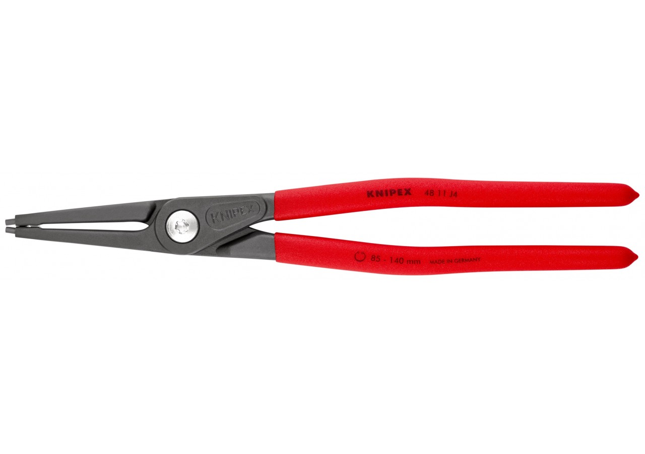 Pince de précision pour circlips intérieurs de 85 à 140mm - 320mm - Gainage PVC - Knipex - 4811J4