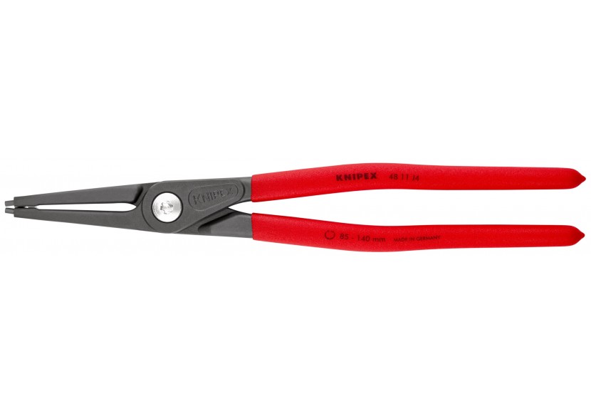 Pince de précision pour circlips intérieurs de 85 à 140mm - 320mm - Gainage PVC - Knipex - 4811J4