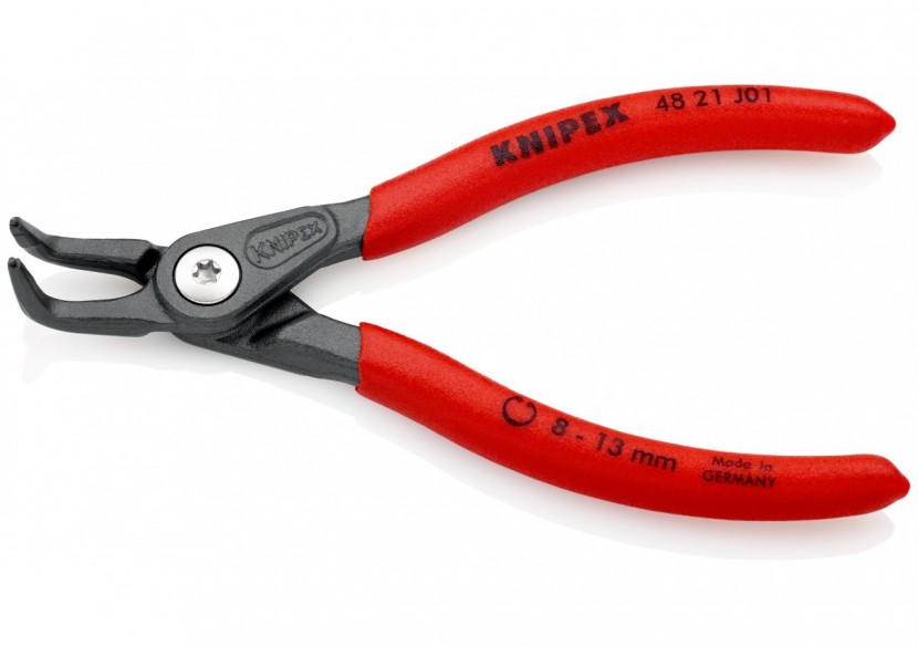 Pince de précision pour circlips intérieurs de 8 à 13mm 90° - 130mm - Gaines PVC - Knipex - 4821J01