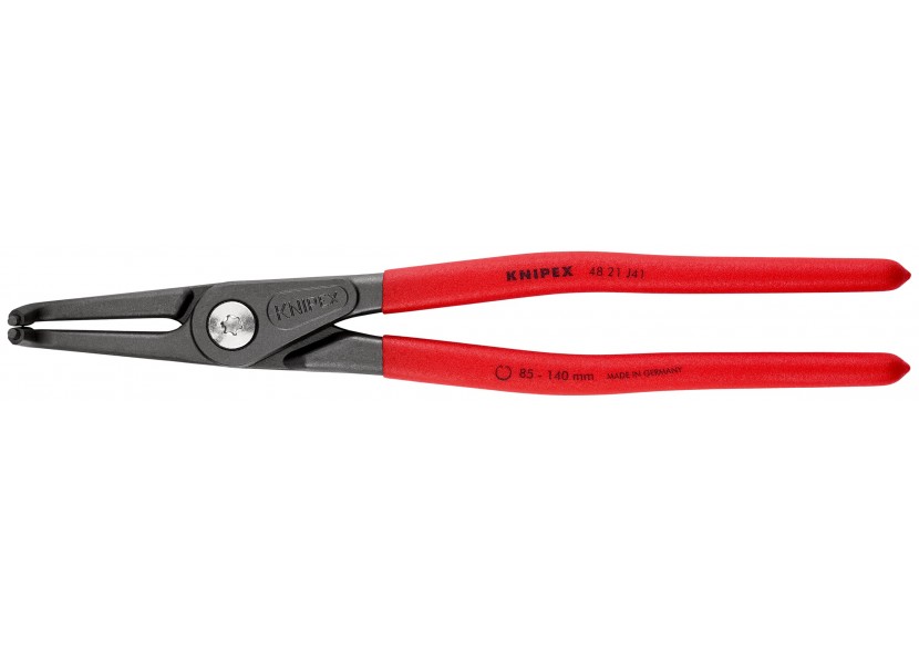 Pince de précision circlips intérieurs de 85 à 140mm - 305mm 90° - Gainage PVC - Knipex - 4821J41