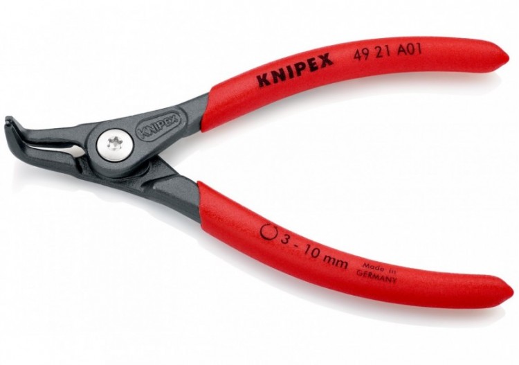 Pince de précision pour circlips extérieurs de 3 à 10mm 90° - 130mm - Gaines PVC - Knipex - 4921A01 2