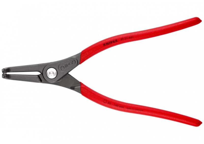 Pince de précision circlips extérieurs de 85 à 140mm - 305mm 90° - Gainage PVC - Knipex - 4921A41