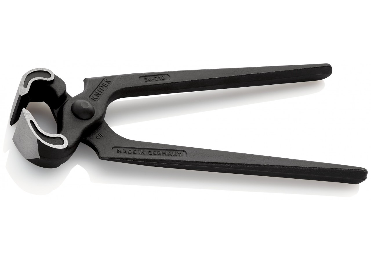 Tenaille Sollicitations extrêmes 210mm - Atramentisée noire, tête polie - 60 HRC - Knipex - 5000210