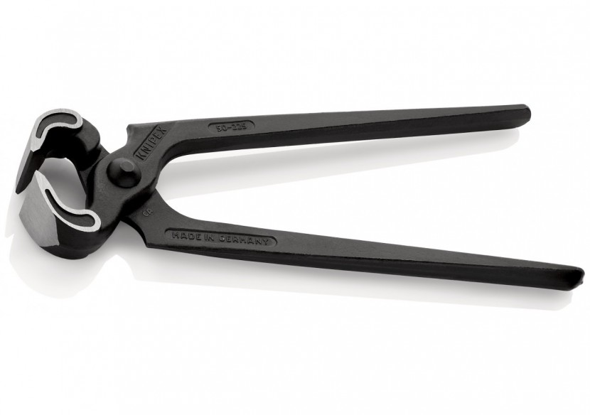 Tenaille Sollicitations extrêmes 225mm - Atramentisée noire, tête polie - 60 HRC - Knipex - 5000225