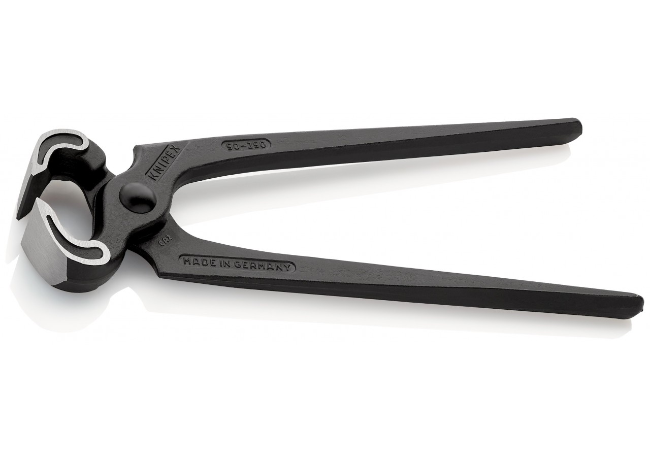 Tenaille Sollicitations extrêmes 250mm - Atramentisée noire, tête polie - 60 HRC - Knipex - 5000250