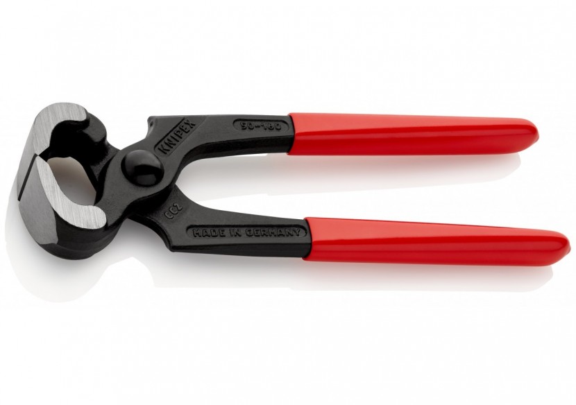 Tenaille Sollicitations extrêmes 160mm - Gainage PVC, tête polie - 60 HRC - Knipex - 5001160 Tenaille Sollicitations extrêmes 160mm - Gainage PVC, tête polie - 60 HRC - Knipex - 5001160