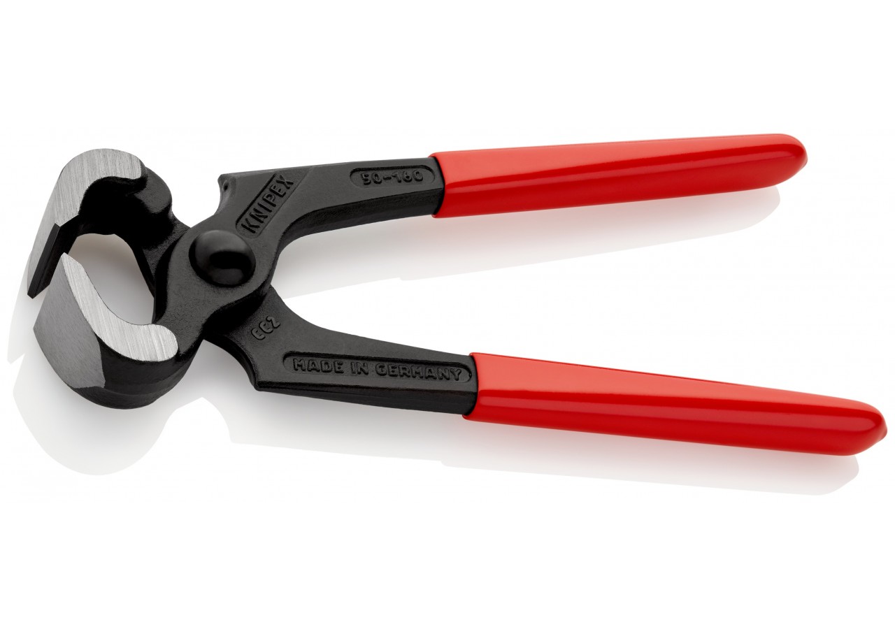 Tenaille Sollicitations extrêmes 160mm - Gainage PVC, tête polie - 60 HRC - Knipex - 5001160