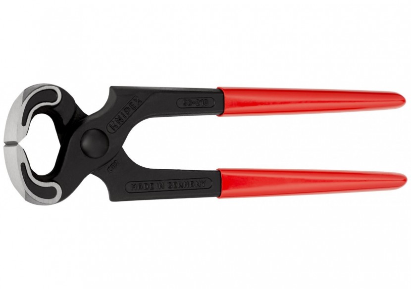 Tenaille Sollicitations extrêmes 210mm - Gainage PVC, tête polie - 60 HRC - Knipex - 5001210