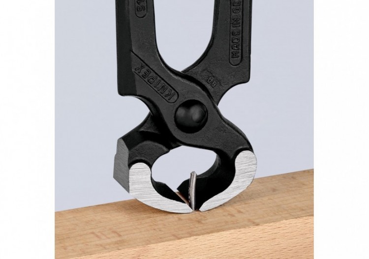 Tenaille marteau 210mm - Gainage PVC, tête polie - 60 HRC - Knipex - 5101210 2