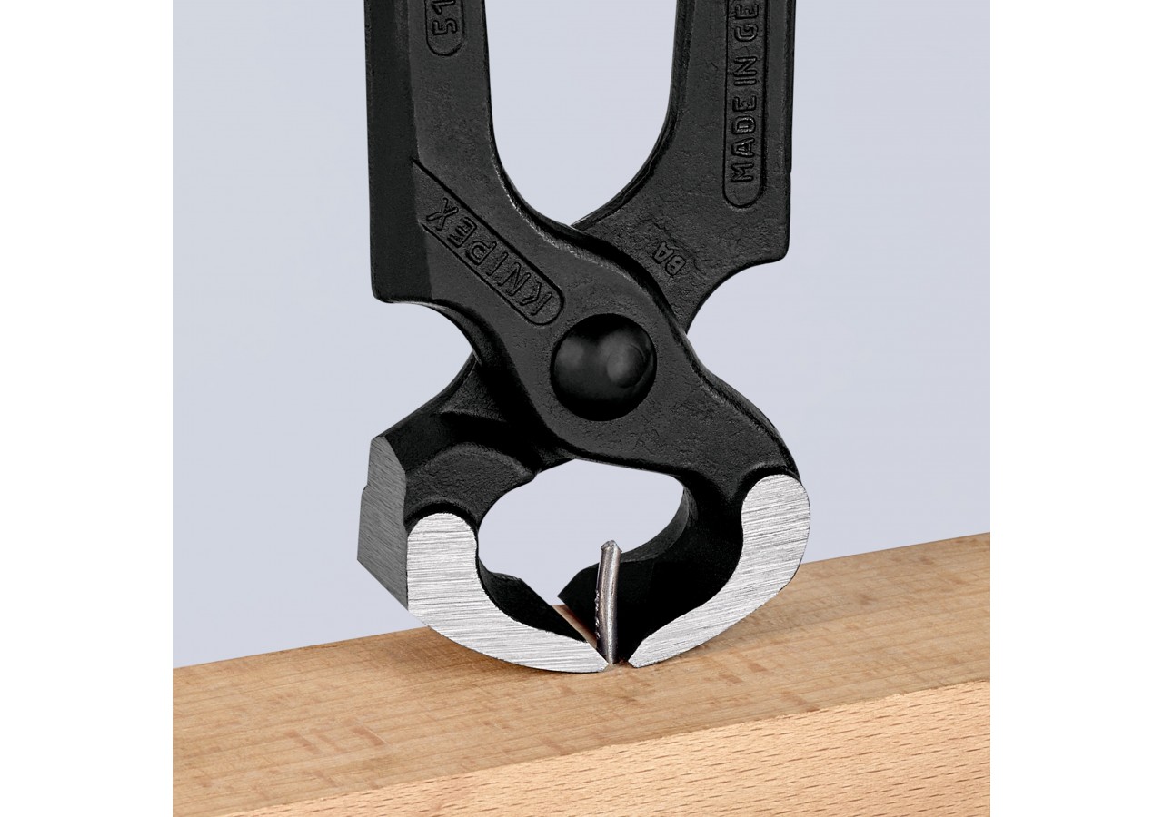 Tenaille marteau 210mm - Gainage PVC, tête polie - 60 HRC - Knipex - 5101210