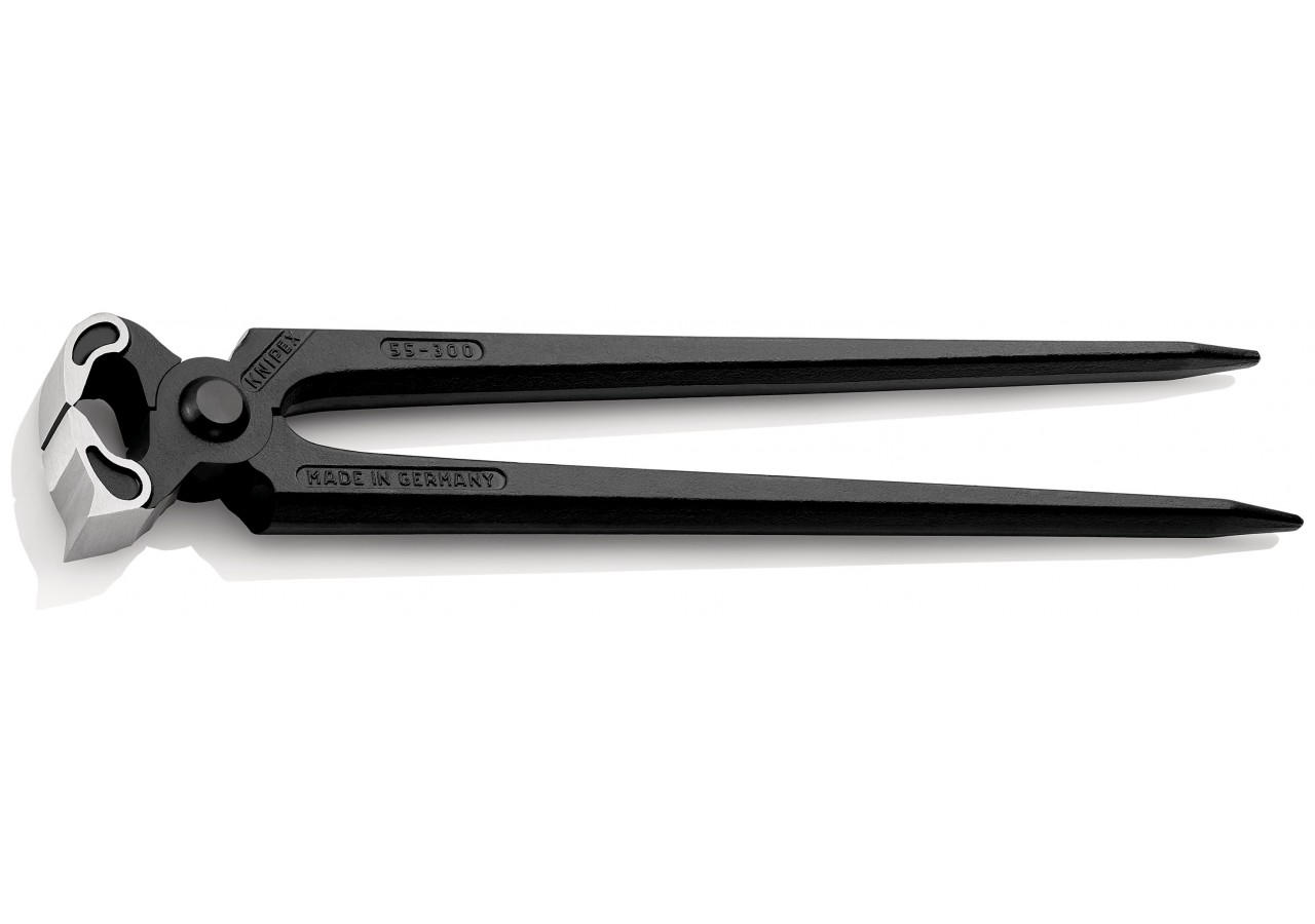 Tricoise pour carrossier 300mm - Atramentisée noire, tête polie - 59 HRC - Knipex - 5500300