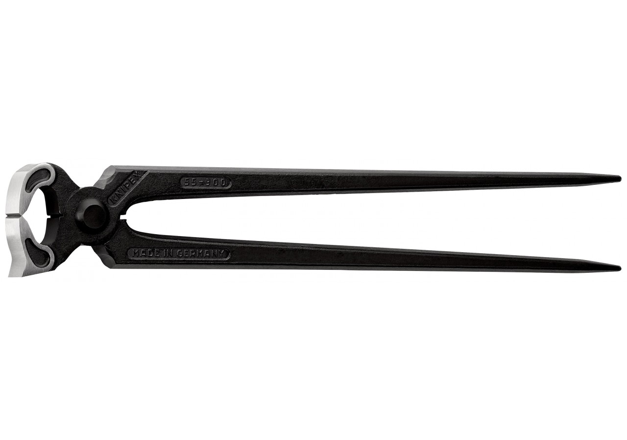 Tricoise pour carrossier 300mm - Atramentisée noire, tête polie - 59 HRC - Knipex - 5500300