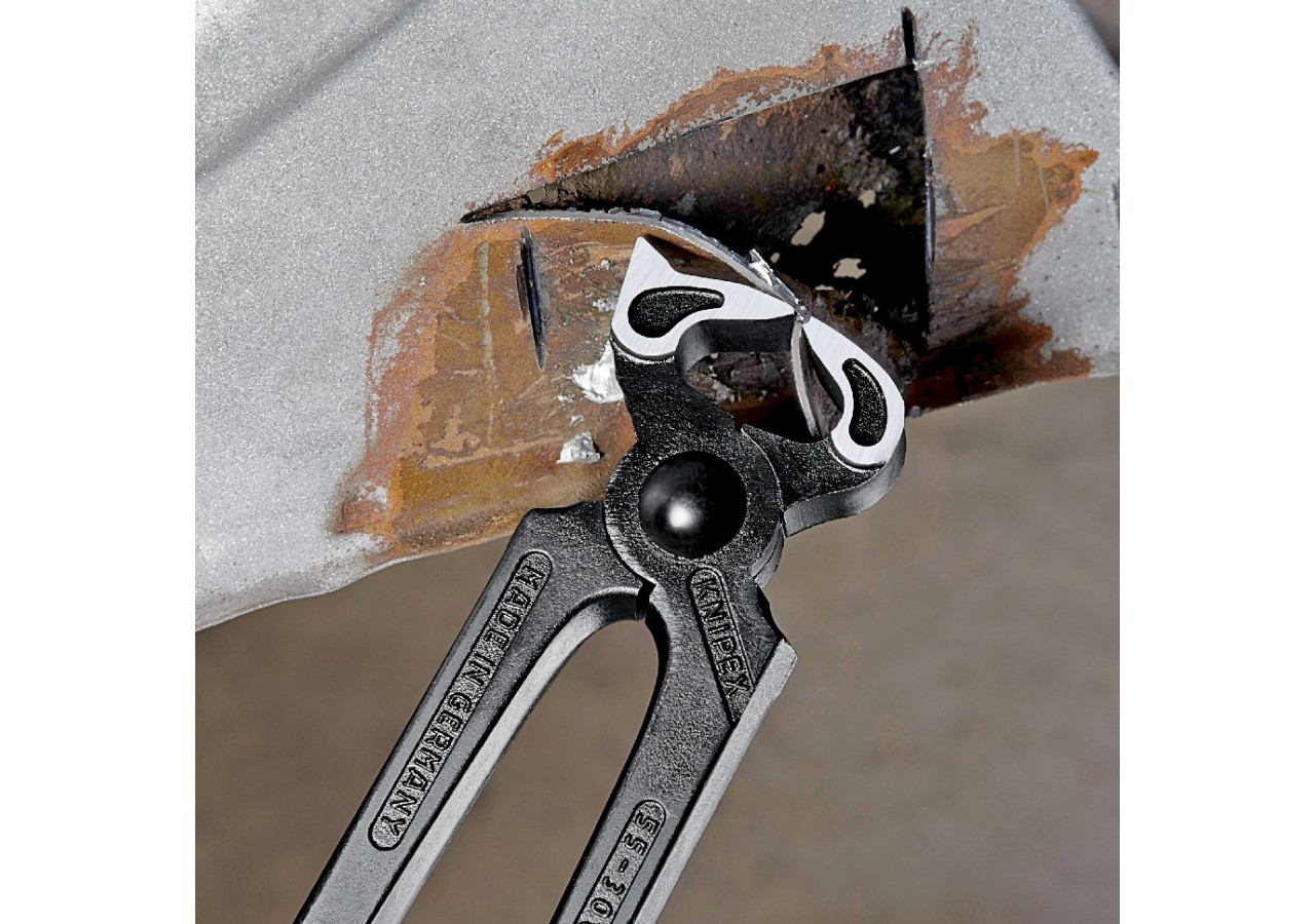 Tricoise pour carrossier 300mm - Atramentisée noire, tête polie - 59 HRC - Knipex - 5500300