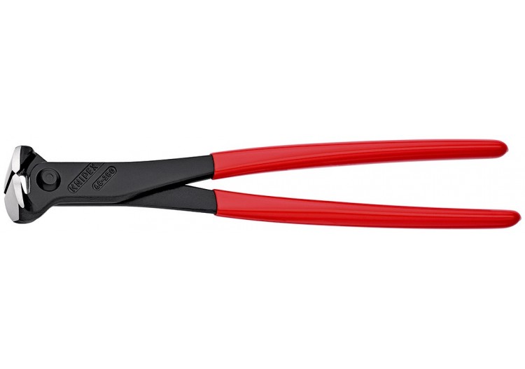 Pince coupante de devant démultipliée à tête large 280mm - Gainage PVC - Knipex - 6801280