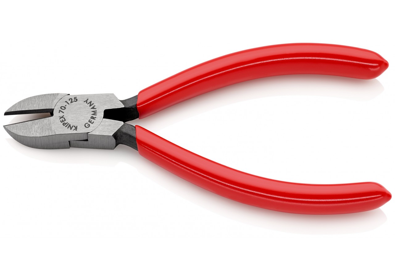 Pince coupante de côté multiusage 125mm - Tête étroite - Gainage PVC - 62 HRC - Knipex - 7001125