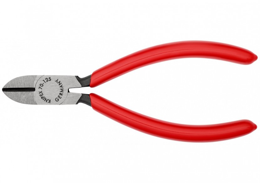 Pince coupante de côté multiusage 125mm - Tête étroite - Gainage PVC - 62 HRC - Knipex - 7001125