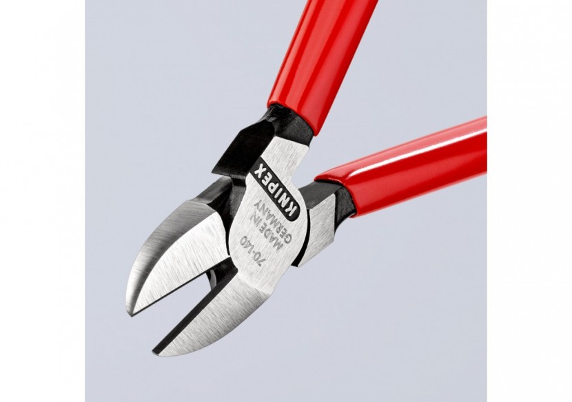 Pince coupante de côté multiusage 140mm - Tête étroite - Gainage PVC - 62 HRC - Knipex - 7001140