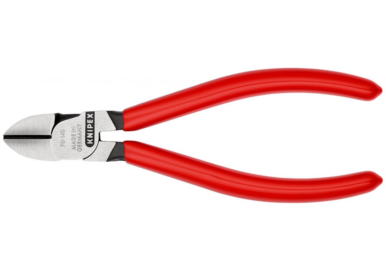 Pince coupante de côté multiusage 140mm - Tête étroite - Gainage PVC - 62 HRC - Knipex - 7001140