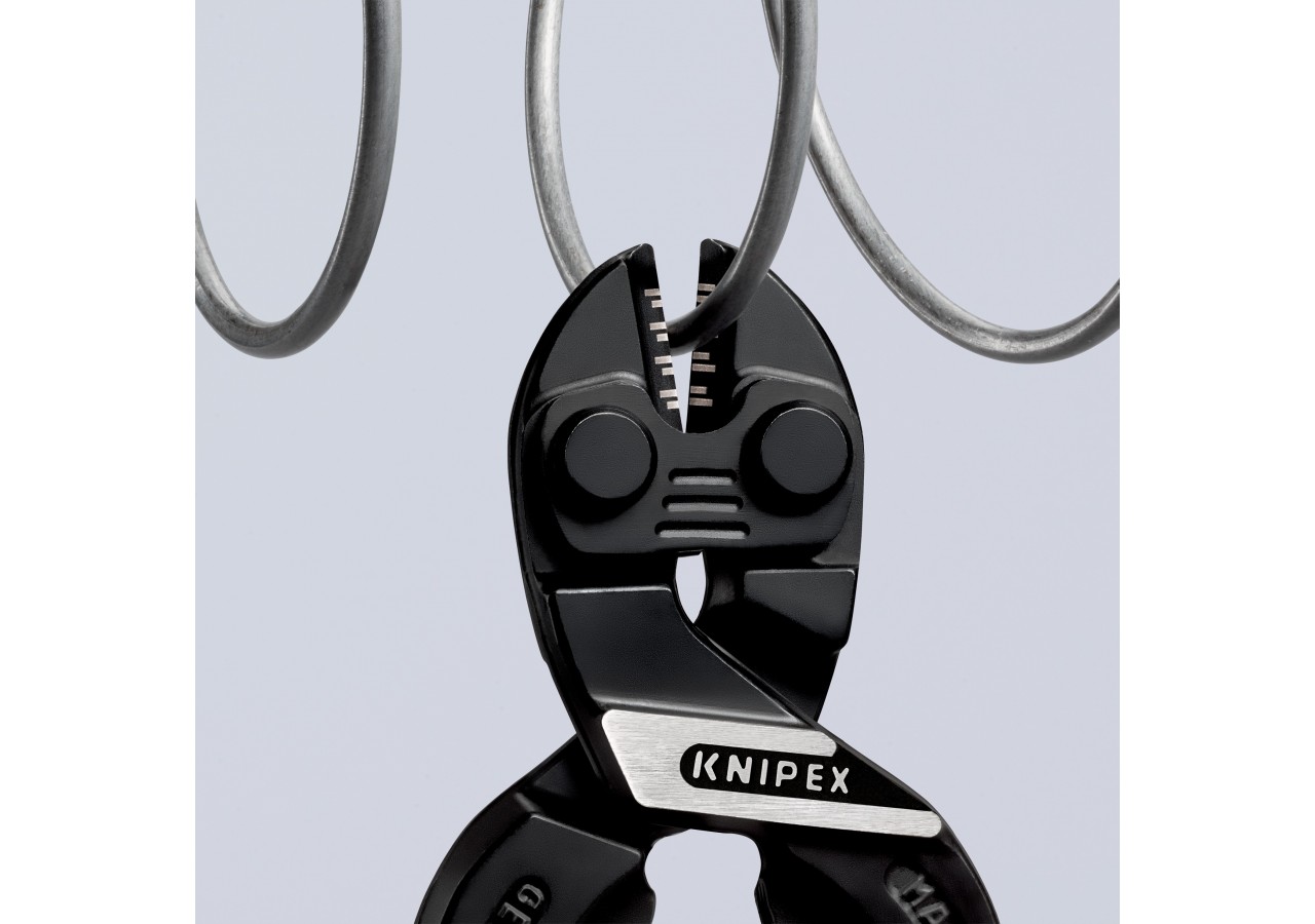 Pince coupe-boulon compact CoBolt® 160mm - Gainage PVC - 64 HRC - Knipex - 7101160