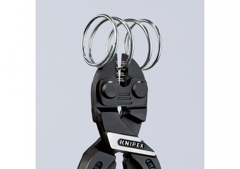 Pince coupe-boulon compact CoBolt® 160mm - Gainage PVC - 64 HRC - Knipex - 7101160