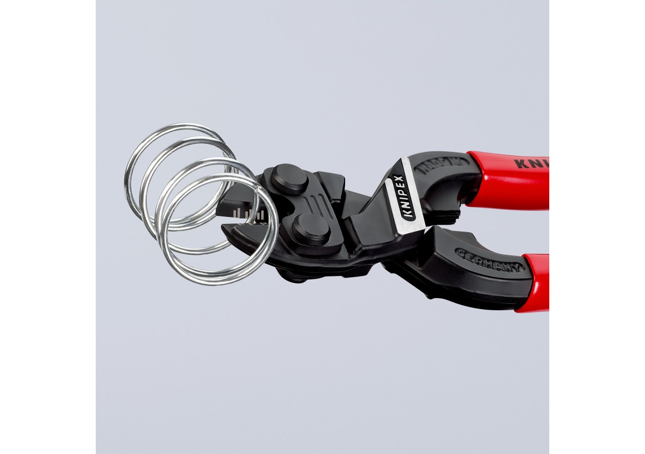 Pince coupe-boulon compact CoBolt® 160mm - Gainage PVC - 64 HRC - Knipex - 7101160