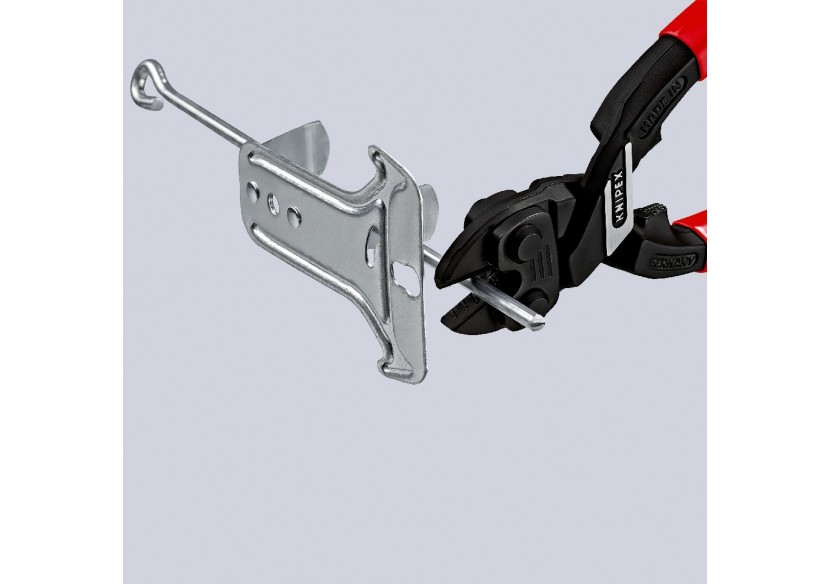 Pince coupe-boulon compact CoBolt® 200mm - Gainage PVC - 64 HRC - Knipex - 7101200