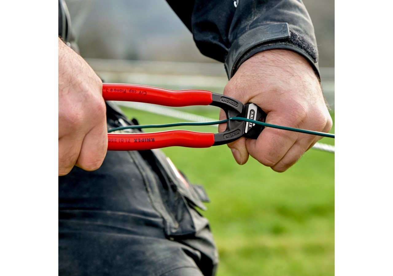 Pince coupe-boulon compact CoBolt® XL 250mm - Gainage PVC - 64 HRC - Knipex - 7101250