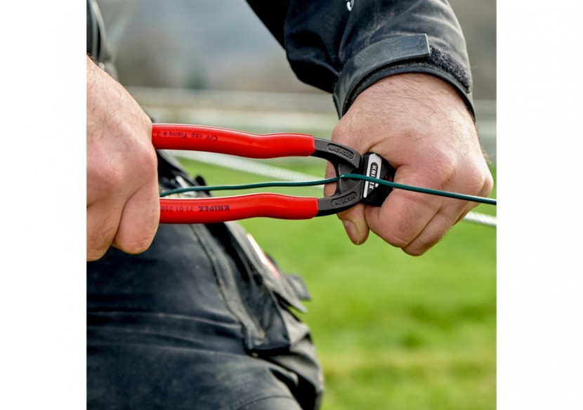 Pince coupe-boulon compact CoBolt® XL 250mm - Gainage PVC - 64 HRC - Knipex - 7101250