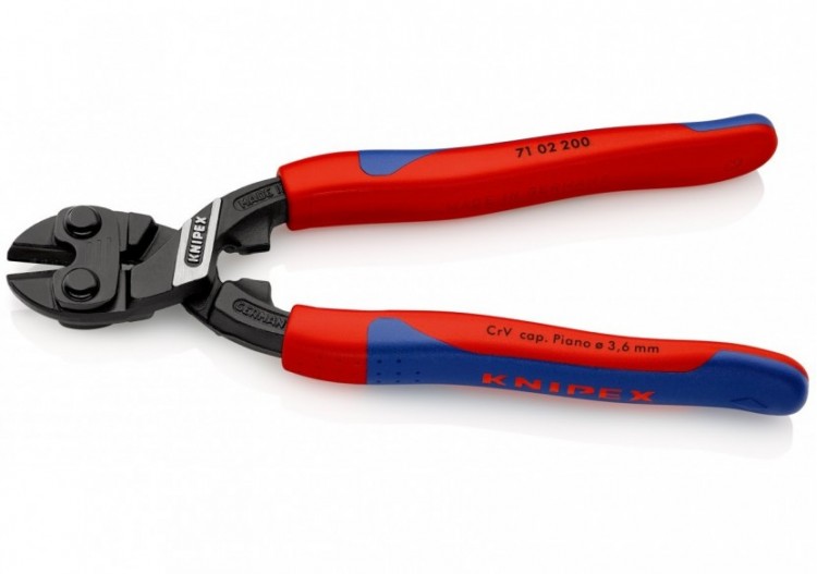 Pince coupe-boulon compact CoBolt® 200mm - Bi-matière - 64 HRC - Knipex - 7102200 2