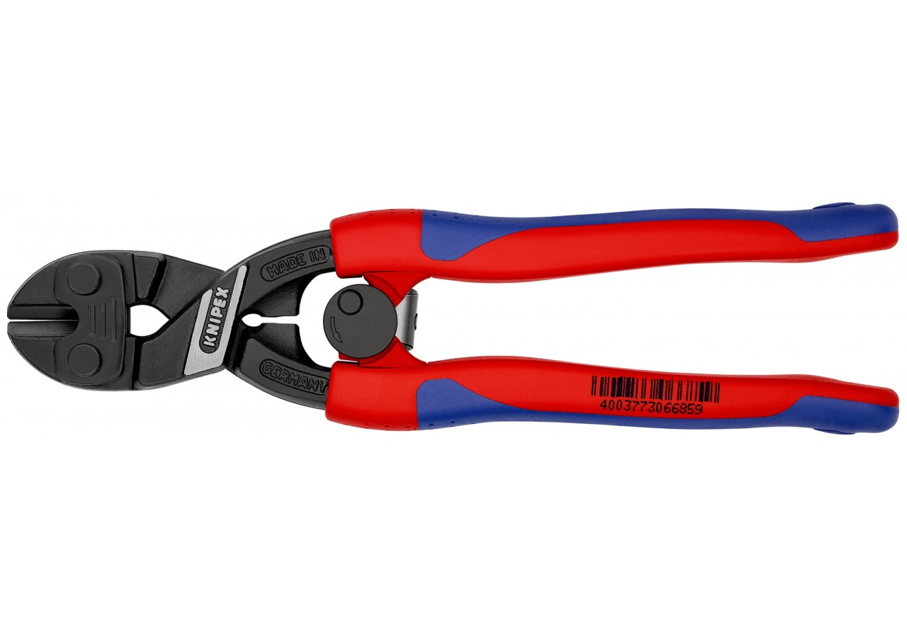 Pince coupe-boulon compact CoBolt® 200mm avec ressort - Bi-matière - Knipex - 7112200