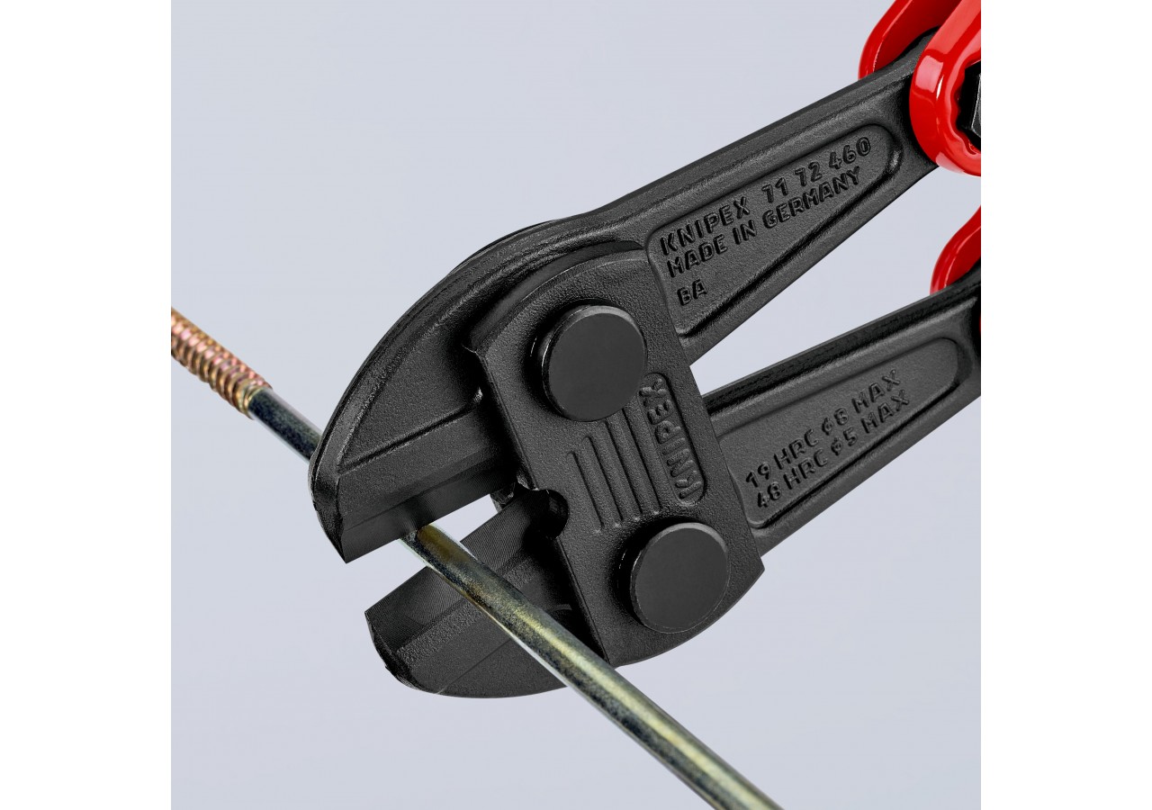 Coupe-boulons KNIPEX Haute Performance 460mm - Gainage Bi-matière - 62 HRC - Knipex - 7172460