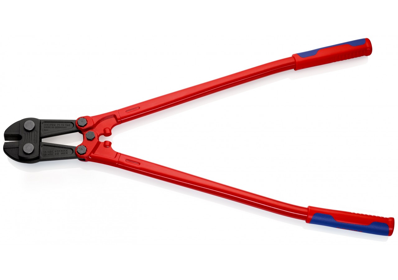 Coupe-boulons KNIPEX Haute Performance 760mm - Gainage Bi-matière - 62 HRC - Knipex - 7172760