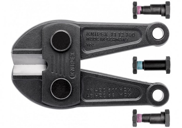 Tête de rechange pour coupe-boulon Haute Performance 760mm 1 paire de mâchoires - Knipex - 7179760