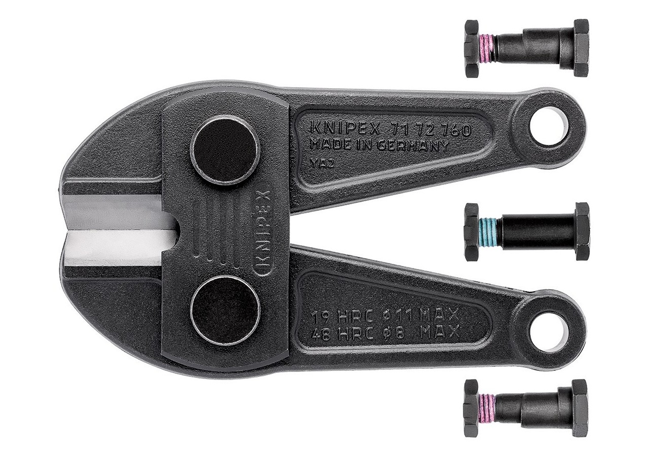 Tête de rechange pour coupe-boulon Haute Performance 760mm 1 paire de mâchoires - Knipex - 7179760