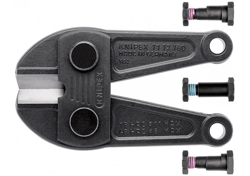 Tête de rechange pour coupe-boulon Haute Performance 760mm 1 paire de mâchoires - Knipex - 7179760