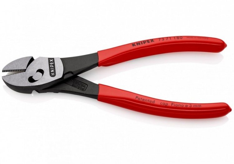 Pince coupante de côté TwinForce® Haute Performance 180mm - Gaine PVC - Knipex - 7371180 2
