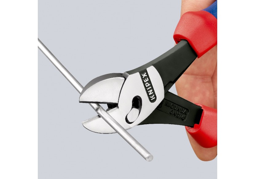 Pince coupante de côté TwinForce® Haute Performance 180mm Bi-matière - Knipex - 7372180